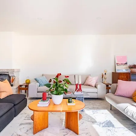 بيت للعطل Big 4beds With Terrace, 15 Mins To Lisbon *