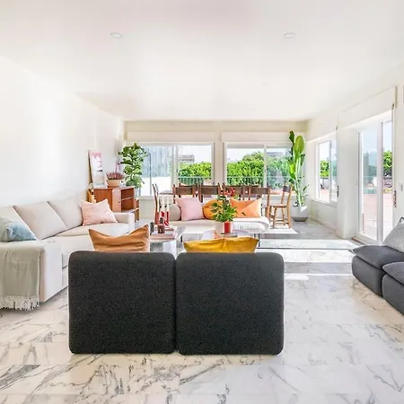 بيت للعطل Big 4beds With Terrace, 15 Mins To Lisbon